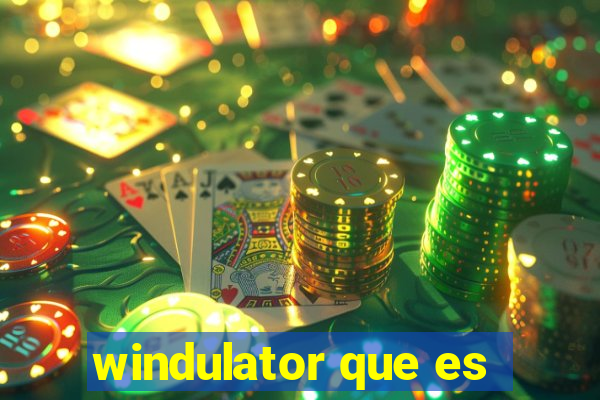 windulator que es